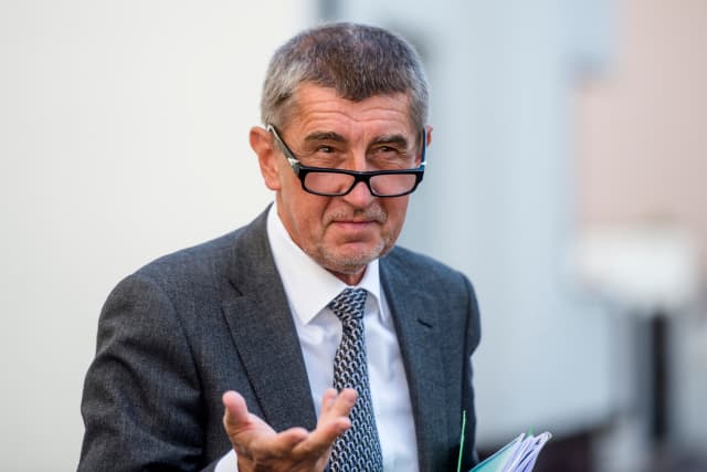 Ministr financí Andrej Babiš.