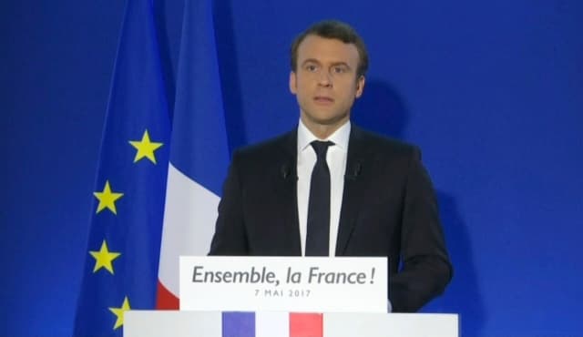 Emmanuel Macron.