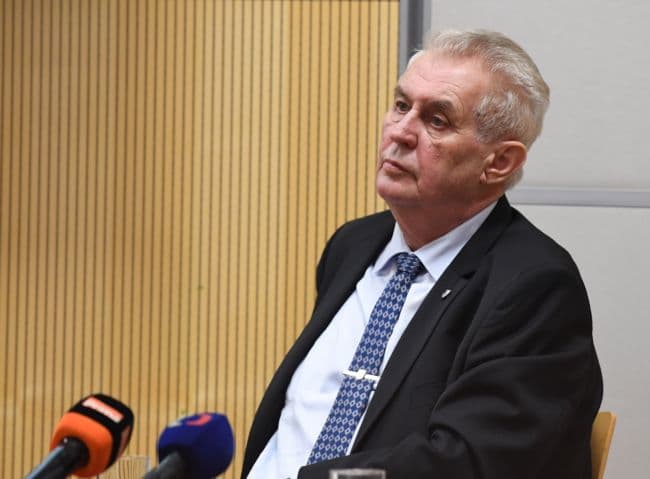 Miloš Zeman.