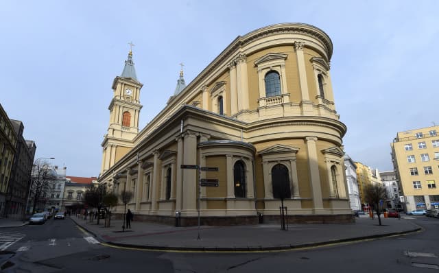 Na snímku ostravská katedrála Božského Spasitele.