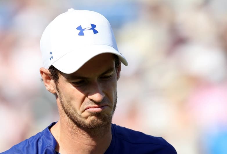 Andy Murray vypadl v Londýně velmi brzy. 