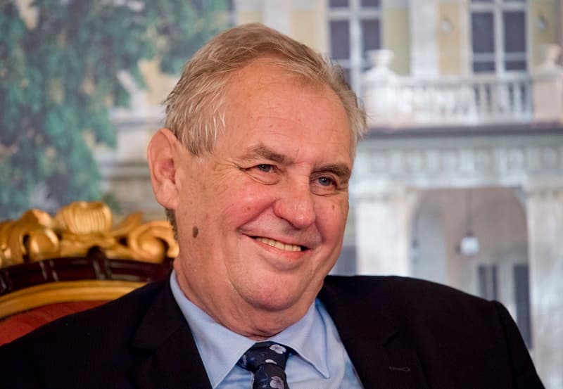 Miloš Zeman. 