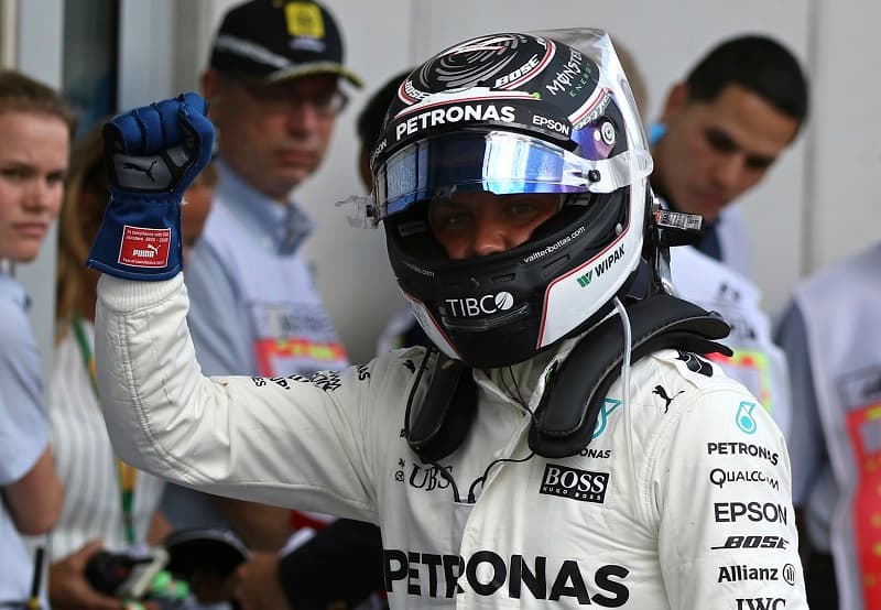 Kvalifikaci Velké ceny Rakouska vyhrál Valtteri Bottas