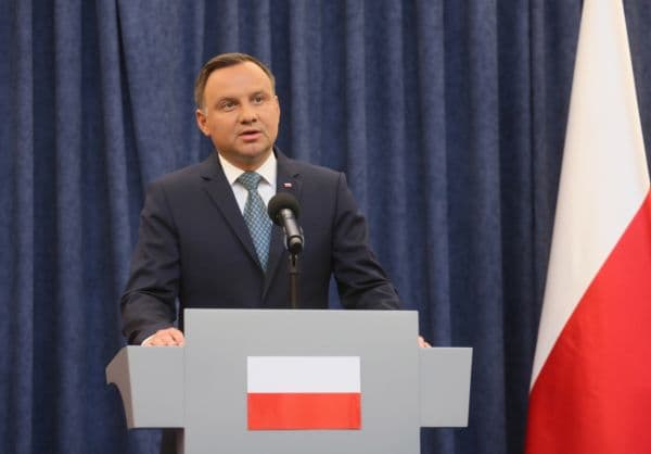 Polský prezident Andrzej Duda