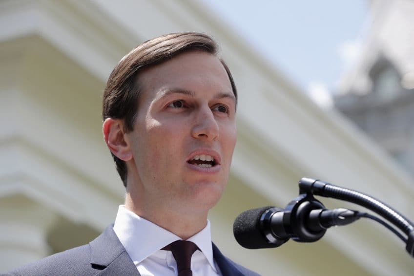 Zeť Donalda Trumpa Jared Kushner.