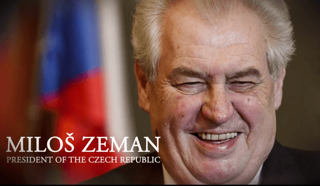 Prezident Miloš Zeman.