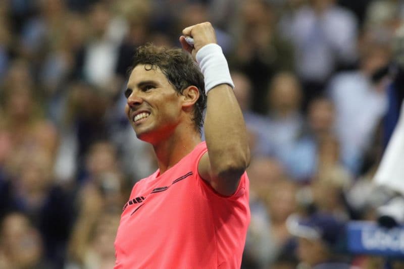 Rafael Nadal je po vyřazení Rogera Federera největším favoritem na celkové vítězství.