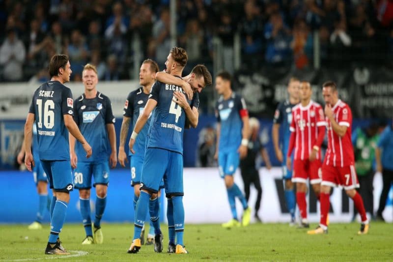 Kadeřábkův Hoffenheim zdolal mnichovský Bayern 2:0.