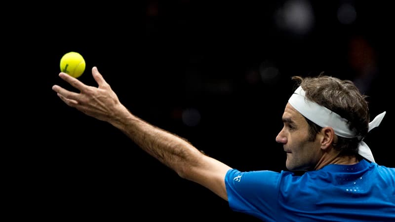 Tenista Roger Federer. 