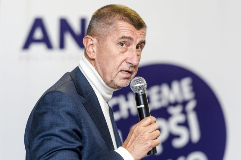 Lídr Hnutí ANO Andrej Babiš.