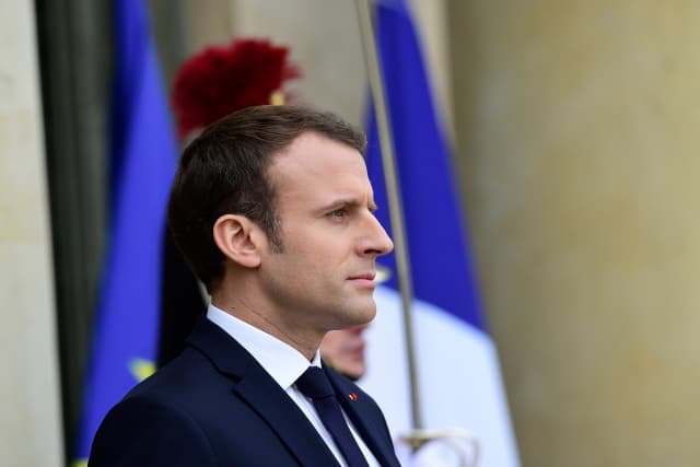 Francouzský prezident Emmanuel Macron.