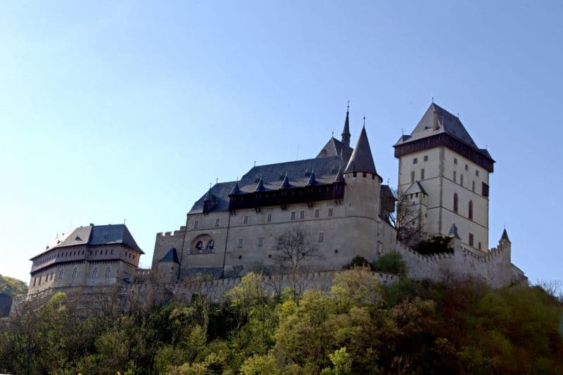 Hrad Karlštejn.