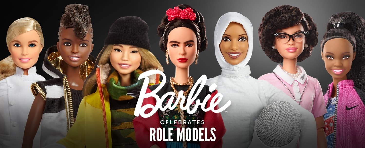 Nová série inspirativních panenek Barbie.