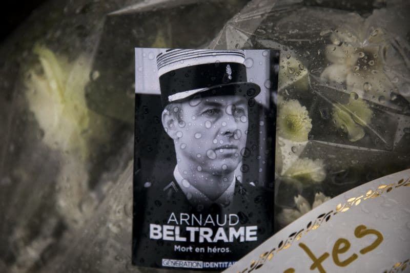 Četník Arnaud Beltrame. 