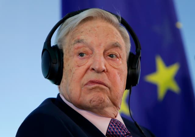 Miliardář maďarského původu George Soros.