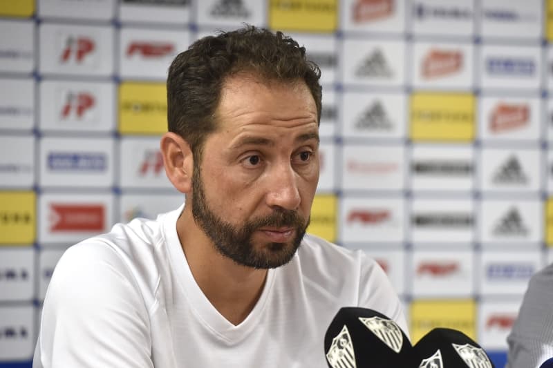 Trenér Sevilly Pablo Machín. 