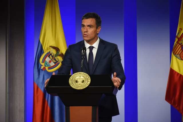 Španělský premiér Pedro Sánchez.