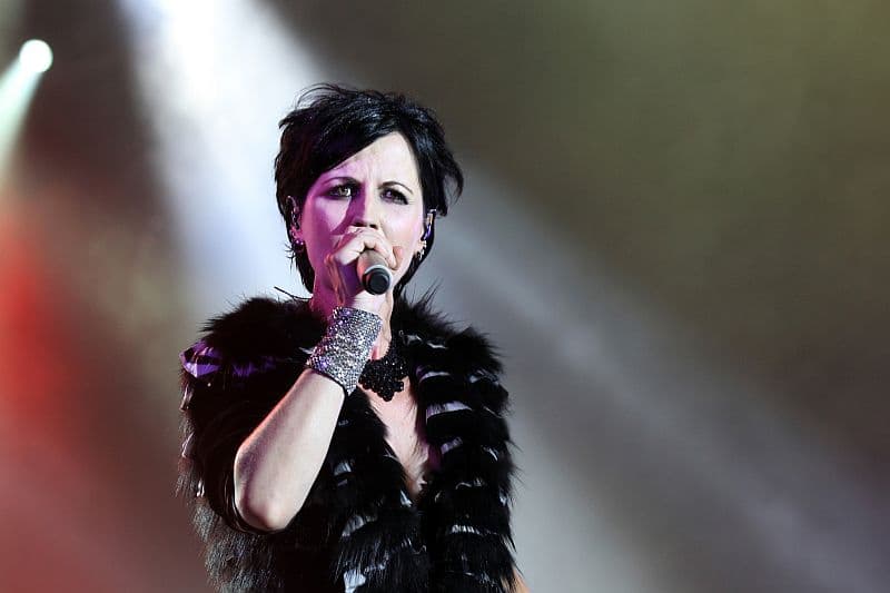 Zpěvačka The Cranberries Dolores O'Riordanová.