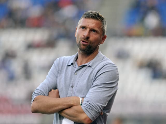 Trenér Bohemians Martin Hašek.