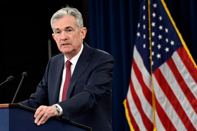 Šéf centrální banky USA Jerome Powell.