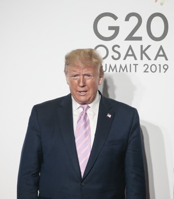 Donald Trump na summitu G20 v japonské Ósace.