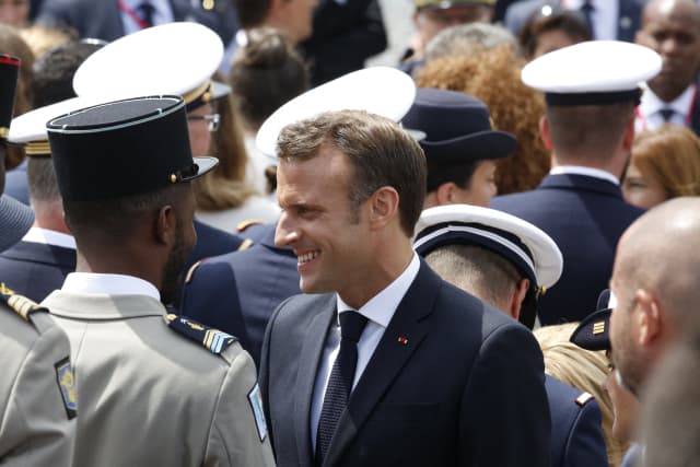 Emmanuel Macron.