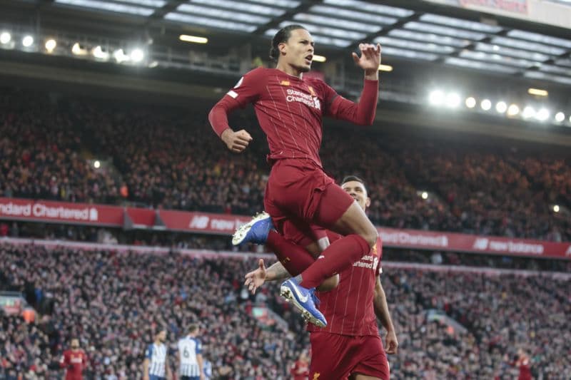 Opora Liverpoolu Virgil van Dijk.