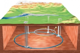 V LHC jsou částice urychlovány magnety podél 27 km dlouhého okruhu.