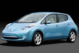 Nissan Leaf, elektromobil, o který je zájem.
