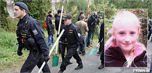 Policie nadále čeká na výsledky rozboru stop nalezených na těle Aničky.