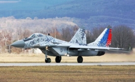 MiG-29 po modernizaci pokračuje ve slovenské armádě.