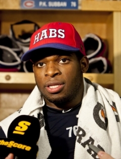 Výstřední montrealský bek P. K. Subban.