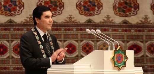 Turkmenský prezident Gurbanguli Berdymuhamedov.