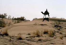 Klimatické podmínky v Turkmenistánu nejsou pro lední hokej příznivé.