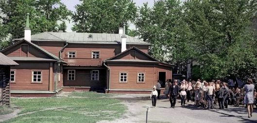 Leninův dům a muzeum v Uljanovsku.