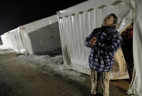 Pro lidi bez domova budou i letos v zimě v Praze připraveny speciální vyhřívané stany.