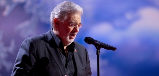 Španělský tenorista Plácido Domingo.