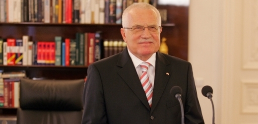 Prezident Václav Klaus.