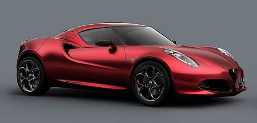 Takhle se představil koncept Alfa Romeo 4C v roce 2011.