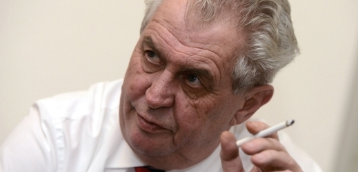 Miloš Zeman, kandidát na prezidenta.