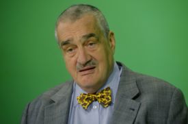 Šéf TOP 09 a ministr zahraničí Karel Schwarzenberg podpořil Tomáše Hudečka na post řádného pražského primátora.