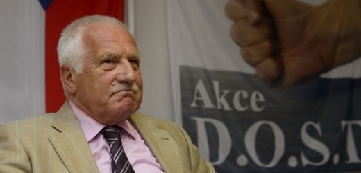 Bývalý prezident Václav Klaus.