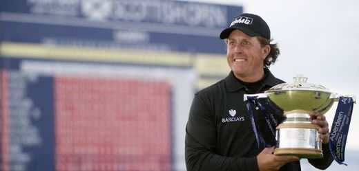 Americký golfista Phil Mickelson