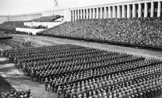 Zeppelinova tribuna roku 1938.