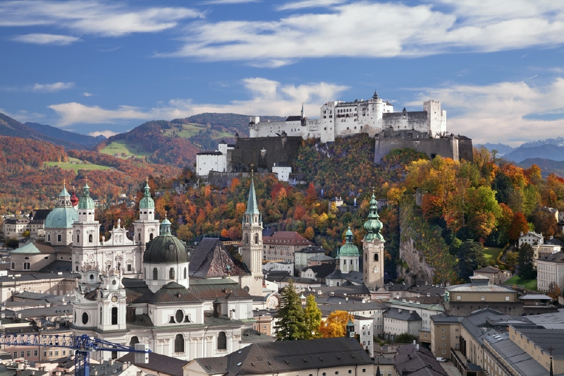 Hohensalzburg, Rakousko. (54 523 m2) (Foto: Shutterstock.com)