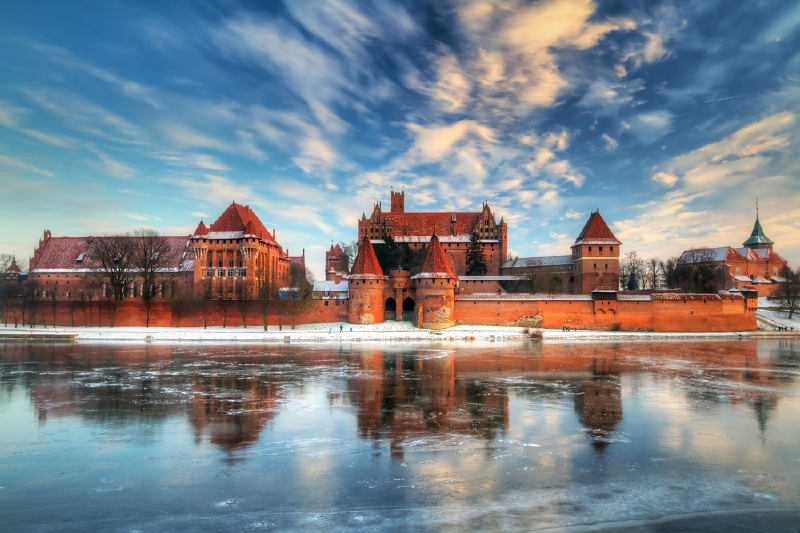 Malbork, Polsko. (143 591 m2)  (Foto: Shutterstock.comh