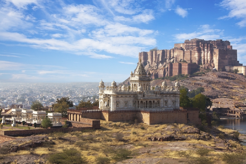 Pevnost Mehrangarh, Indie. (81 227 m2) (Foto: Shutterstock.com)