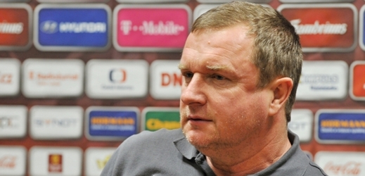 Trenér Pavel Vrba.