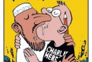 "Láska je silnější než nenávist." Karikaturista totiž má rád muslimy, ne že ne. Reakce na výhrůžky po jiných karikaturách...