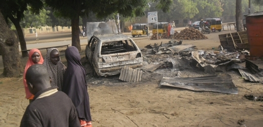 Násilí v Nigérii.